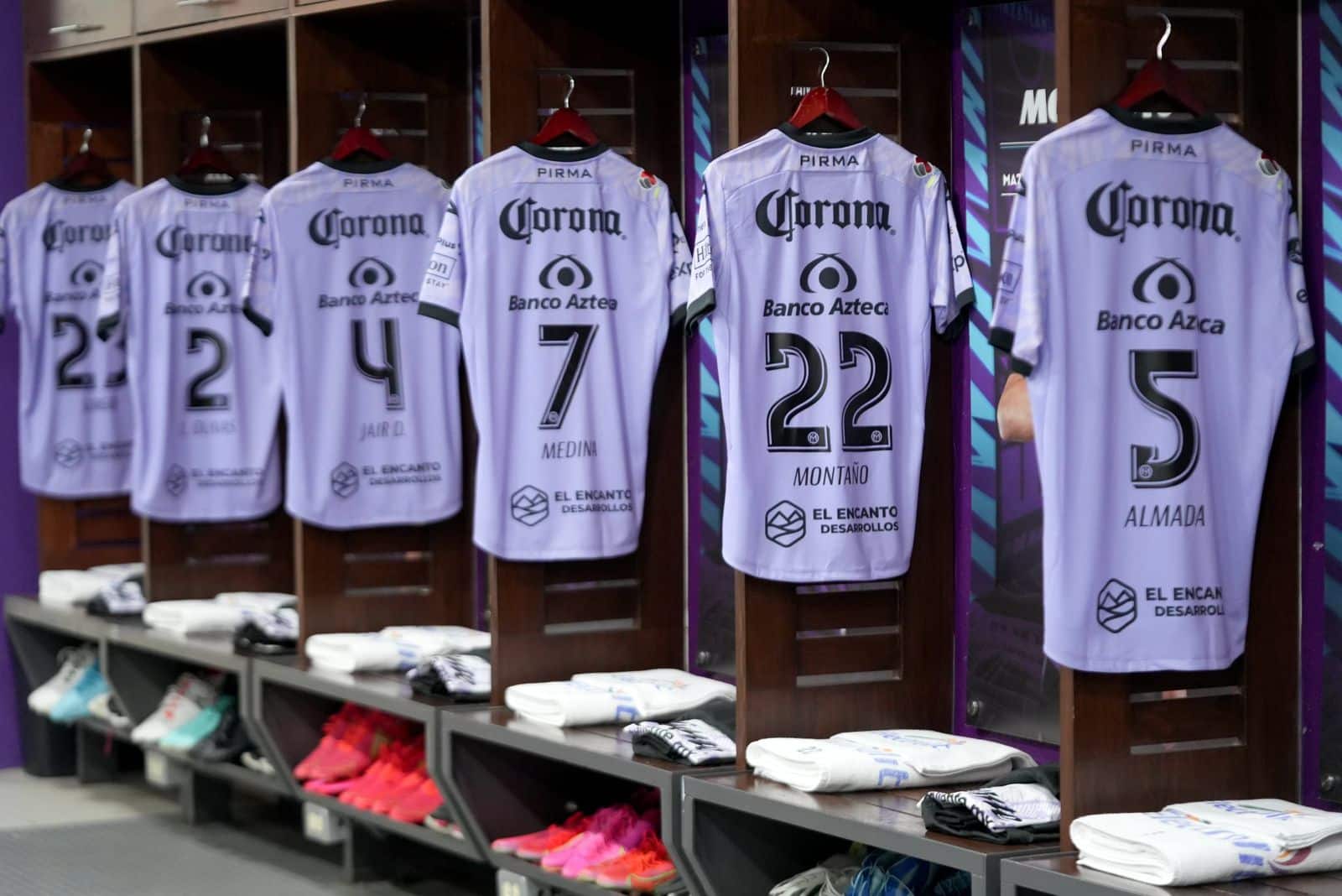 Vestidor del club de futbol Mazatlán FC