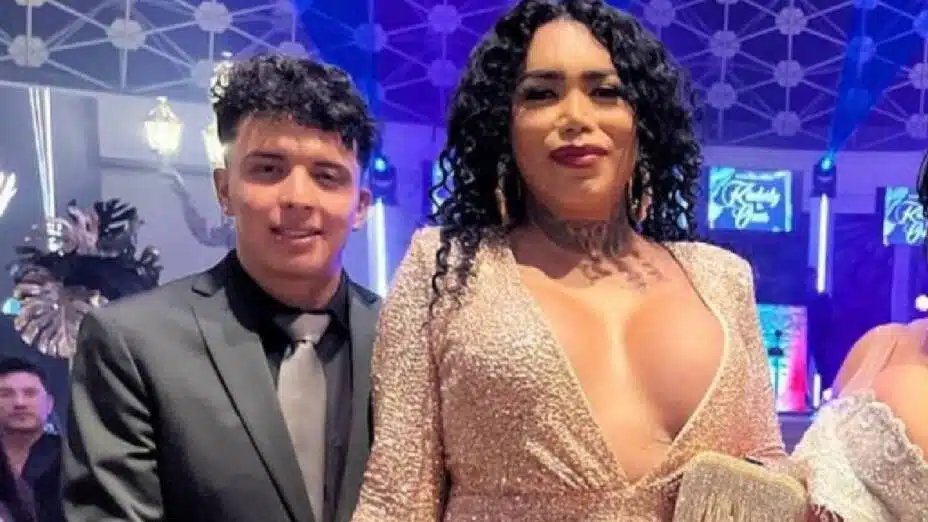 Paola Suárez y su novio Jesús