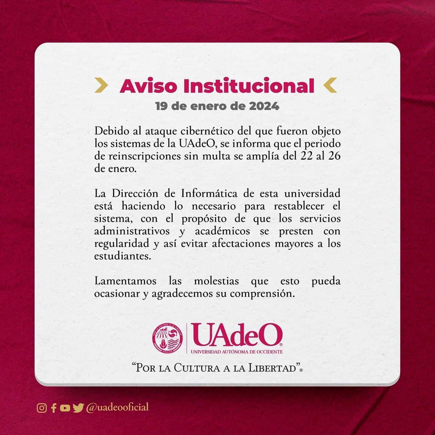 Documento de aviso estudiantil 