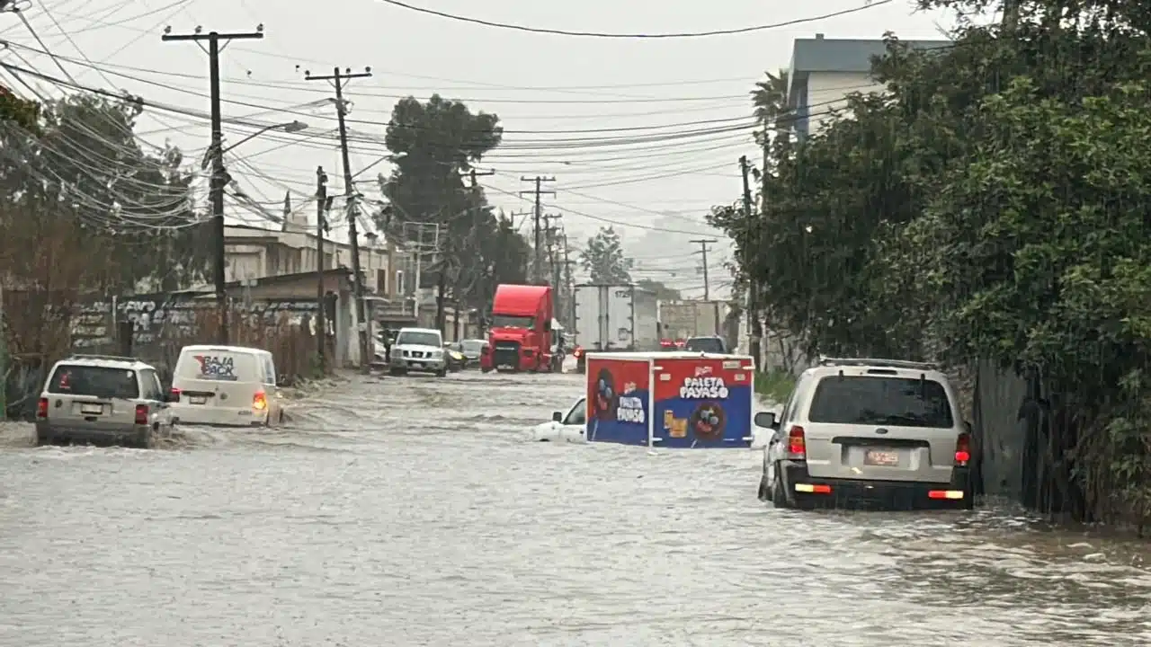Ciudad inundada en BC