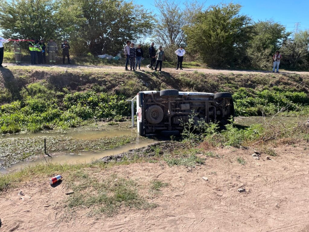 Accidente en el dren