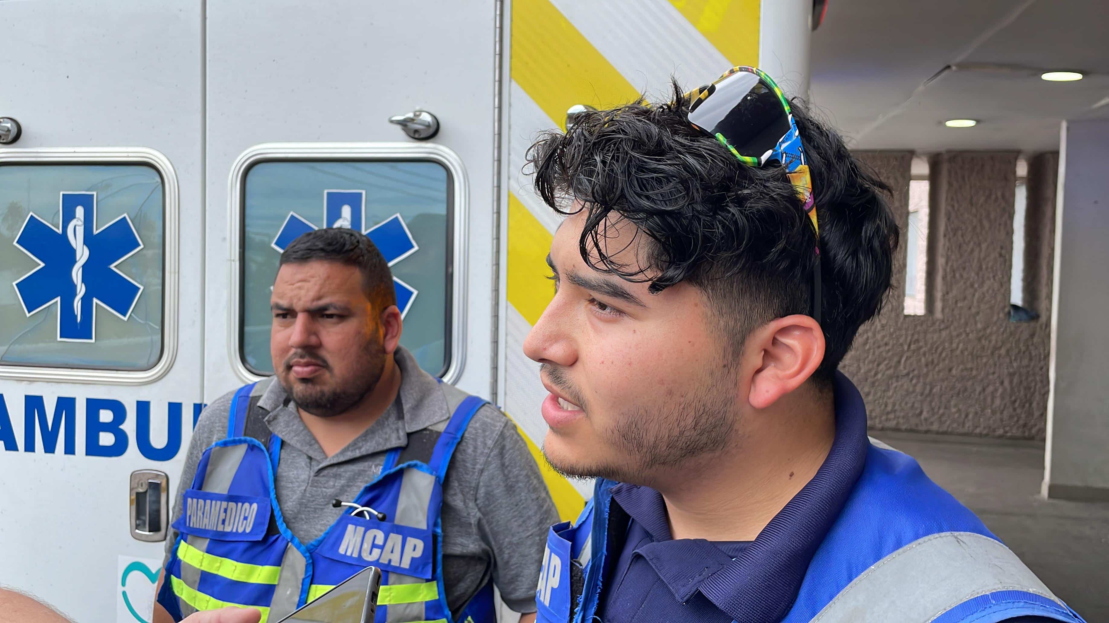 Ambulancia y paramédicos