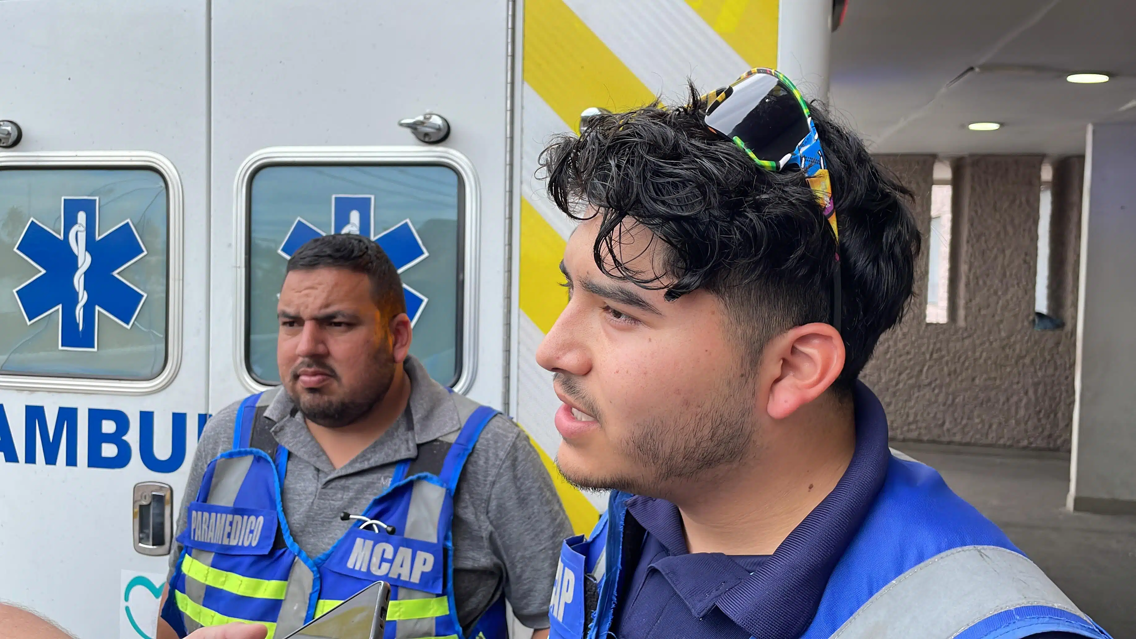 Ambulancia y paramédicos