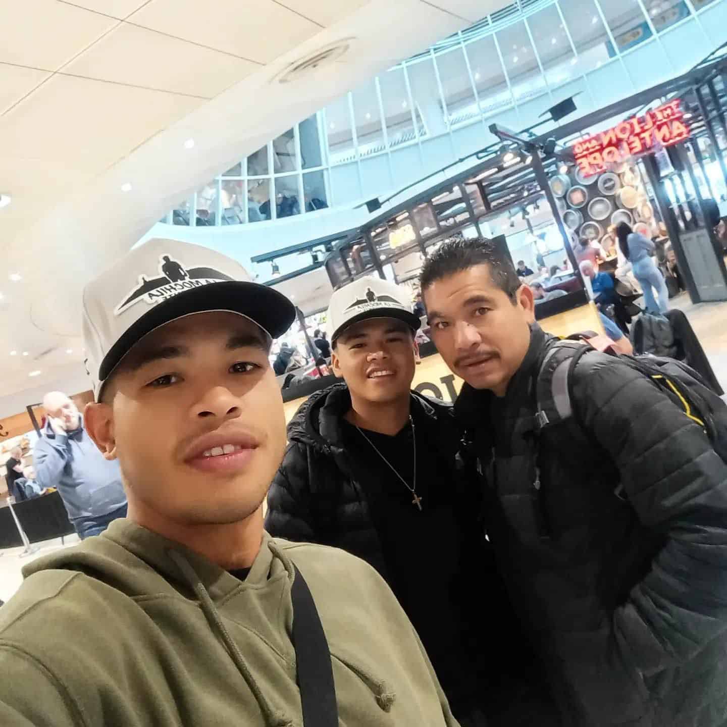 En Europa el boxeador José Félix Jr. y su equipo de trabajo
