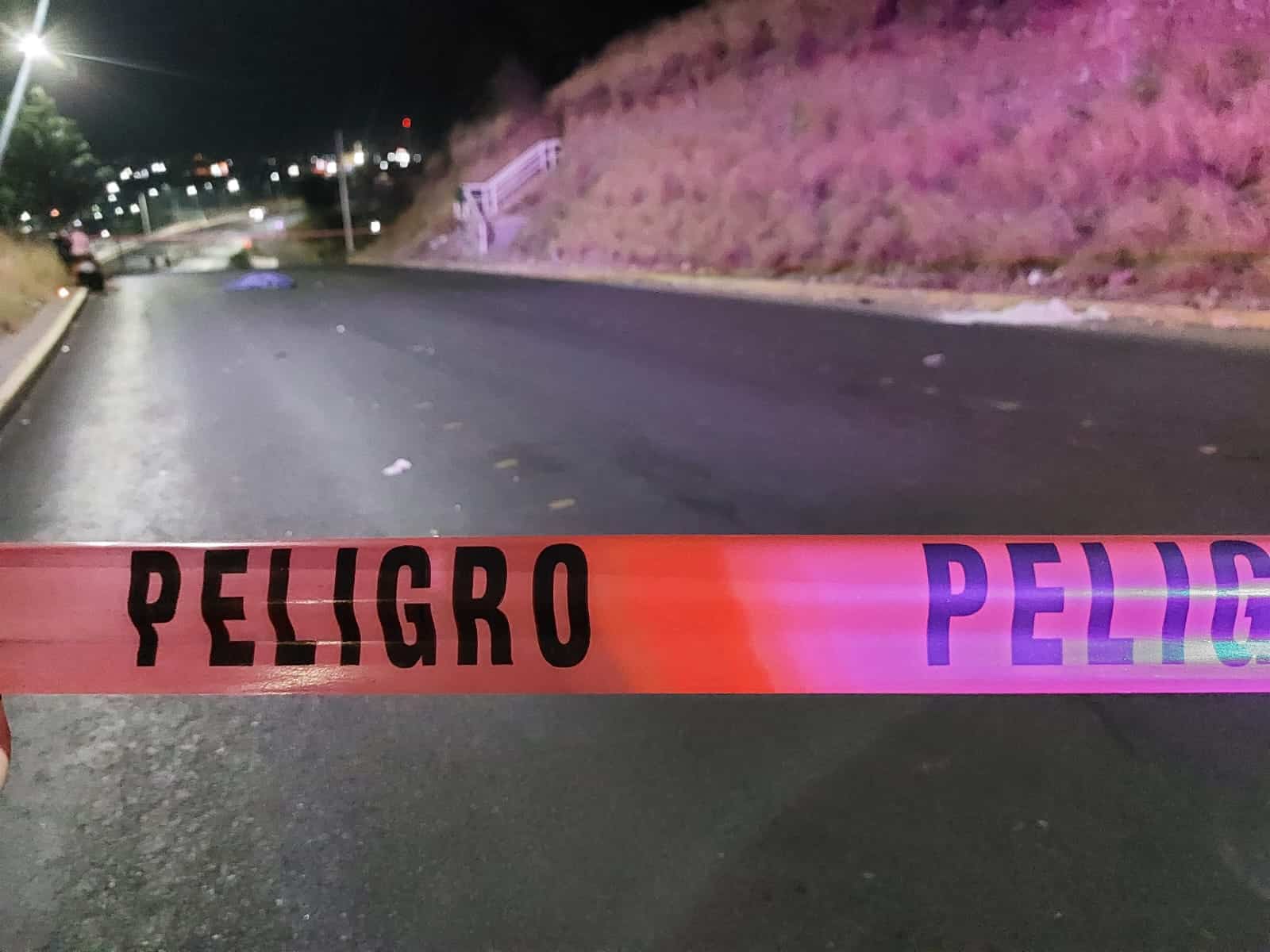 Zona delimitada con cinta roja