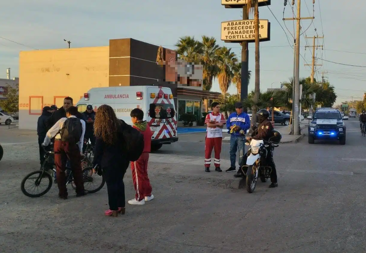 Paramédicos de la Cruz Roja Mexicana