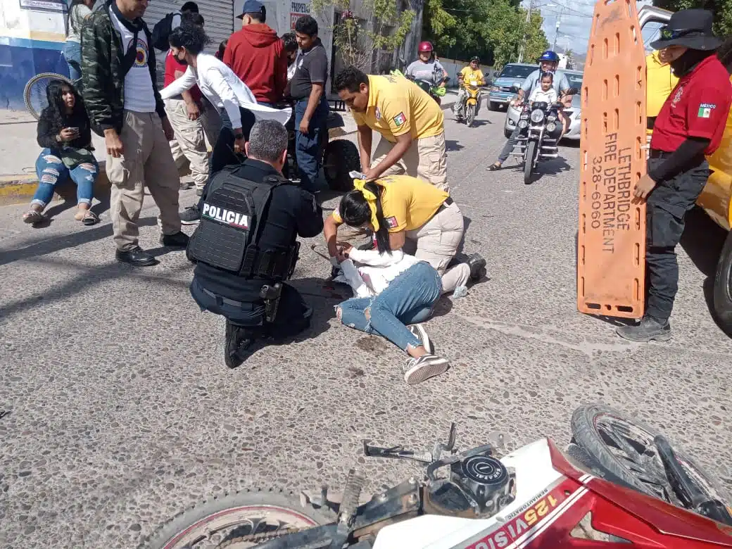 Tres personas resultaron lesionadas en el accidente.