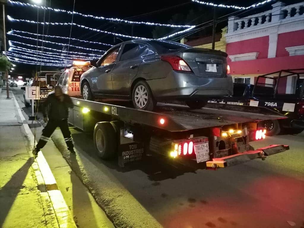 Automóvil asegurado