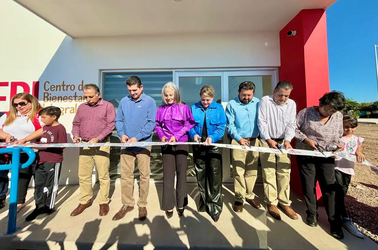 Inauguración y apertura del Centro de Bienestar Integral en el sector de Los Valles en Guamúchil