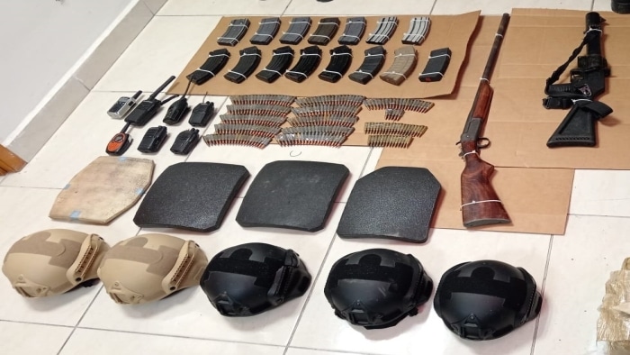 Armas decomisadas