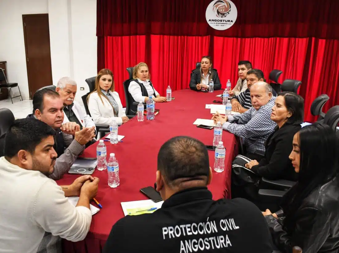 Sesión del Comité Municipal de Salud en Angostura