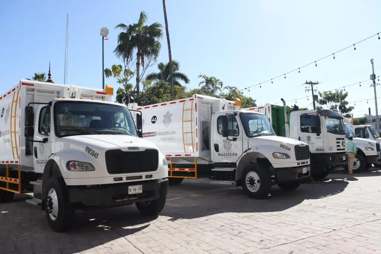 Camiones recolectores de basura