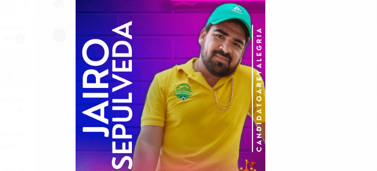 Candidato a Rey para el carnaval " Circus" en Juan José Ríos.