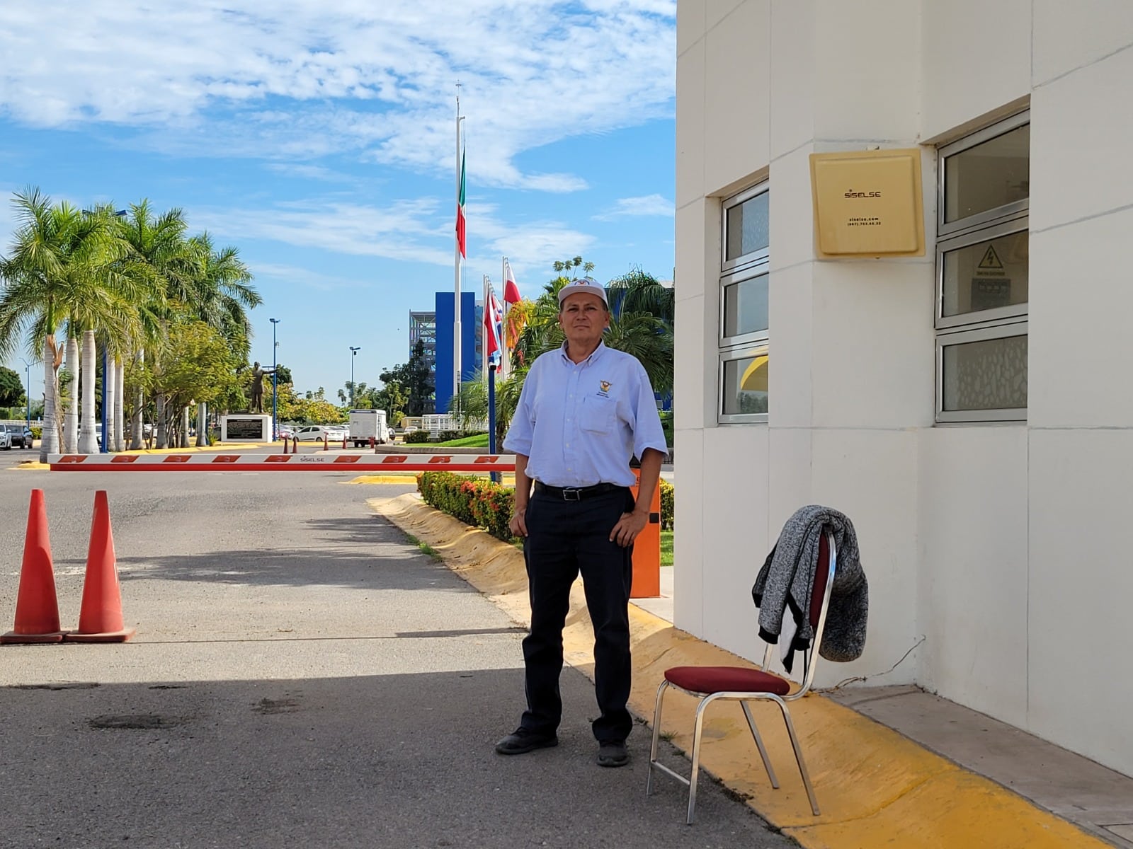 Guardia de seguridad de la UAS