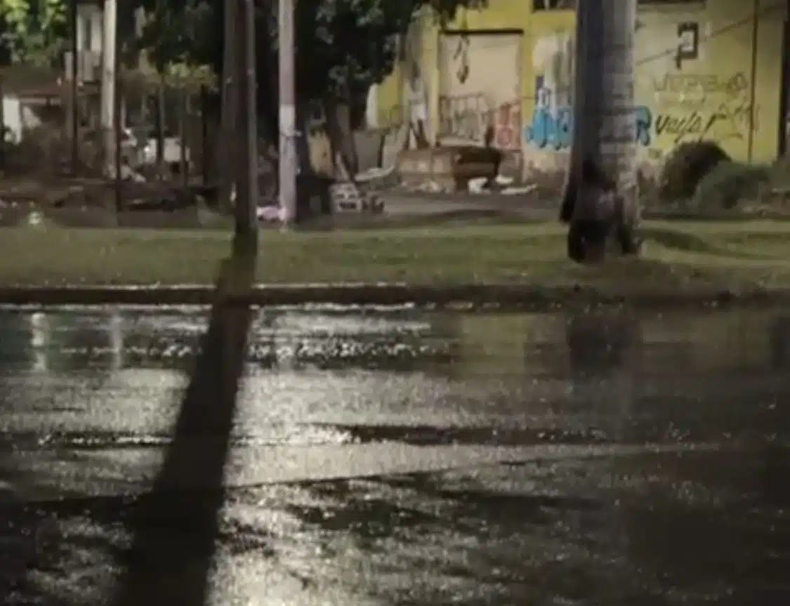 Una lluvia puntual golpeó el sector Centro y Jorge Almada de la capital del estado.