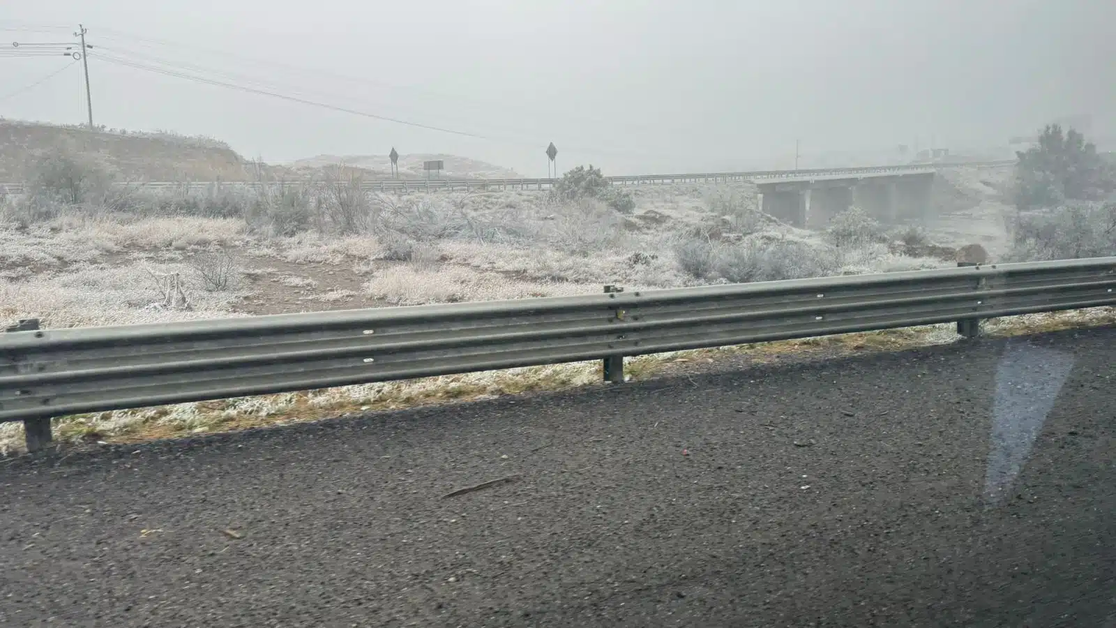 Coahuila experimenta temperaturas de -6 grados