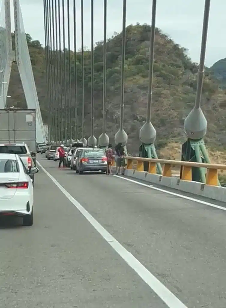 Puente Baluarte en Mazatlán.