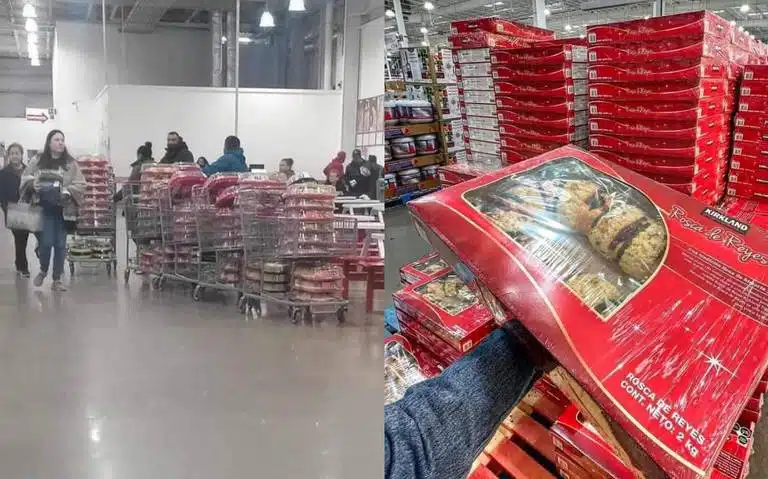 Rosca de reyes en tienda Costco