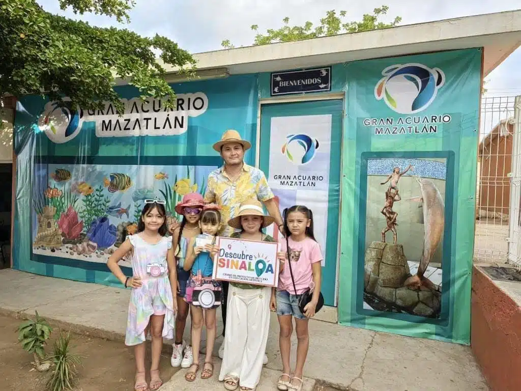 Alumnos de primaria visitan el Gran Acuario Mar de Cortés