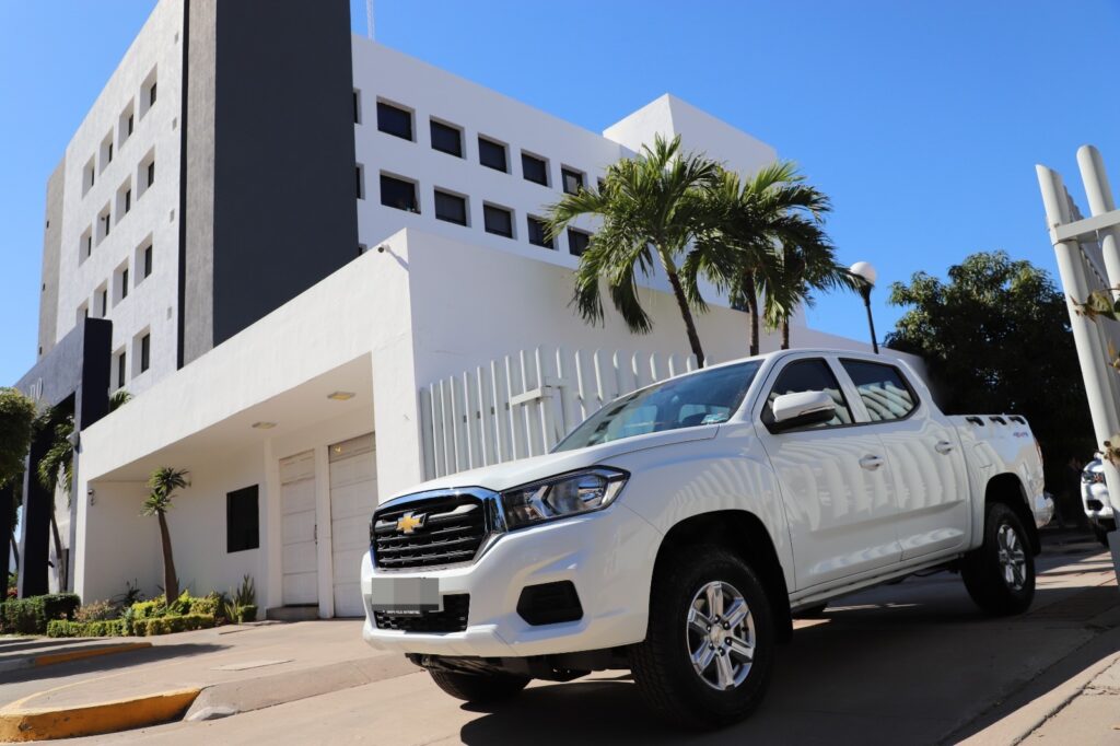 Nuevas camionetas pickup S10, para el equipo de la policía de investigación de Culiacán.