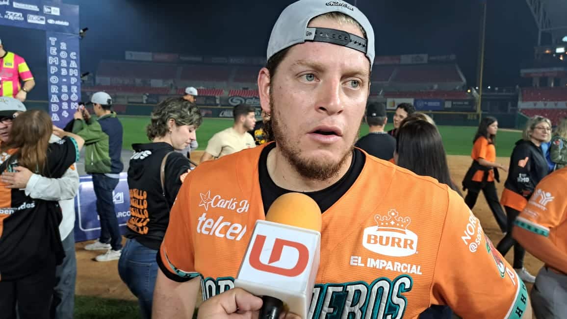 Wilmer Ríos lleva nueve años con Naranjeros de Hermosillo
