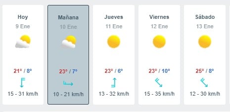 ¡Atención! Se espera una temperatura mínima de 7°C en Los Mochis