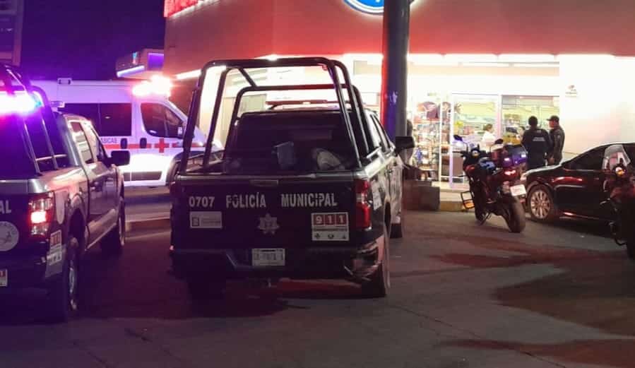 Presencia de la Policía Municipal en el lugar de los hechos