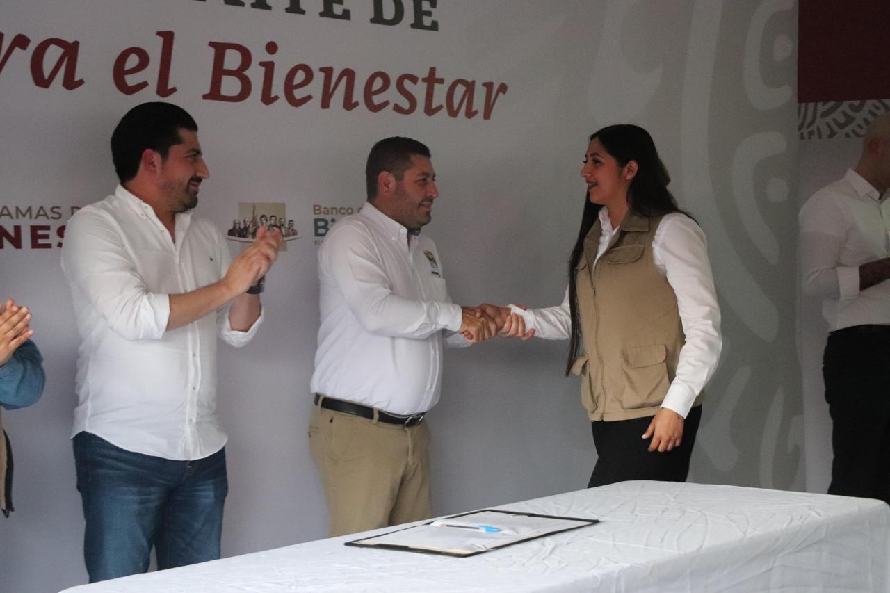 Instalación de un cajero automático del Banco del Bienestar en el municipio de Badiraguato