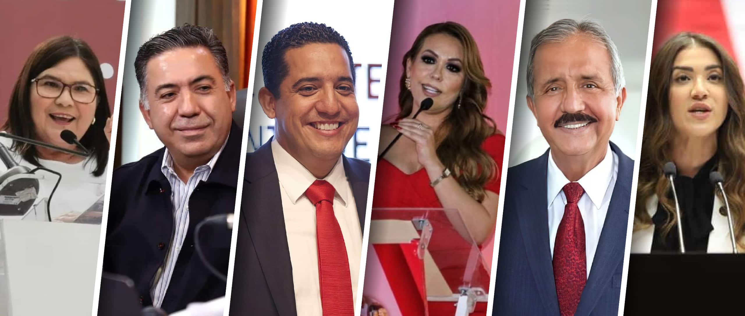 Ellos son algunos de los aspirantes al Senado de la República por Sinaloa