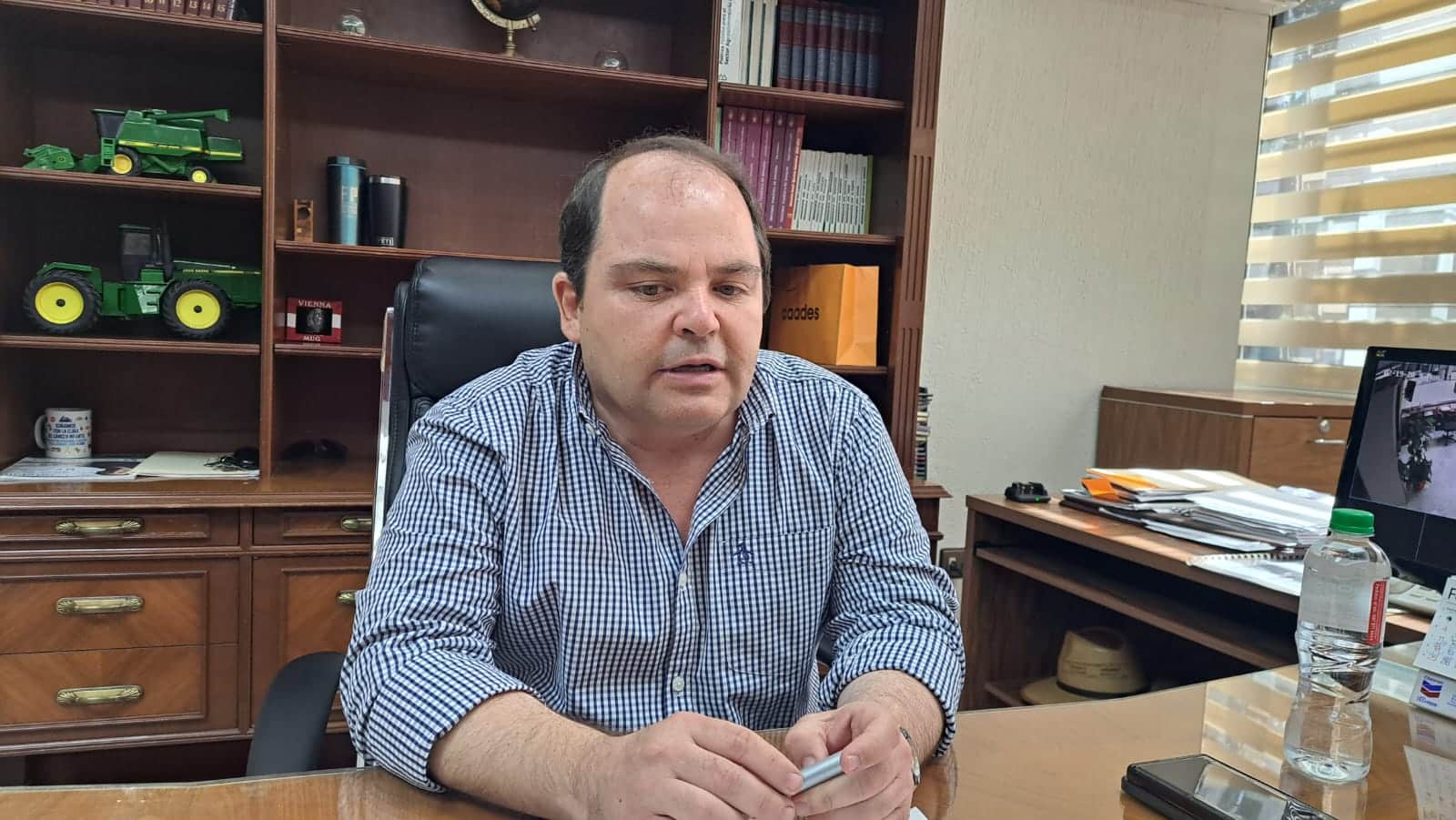 Jesús Rojo Plascencia, presidente de la Asociación de Agricultores del Río Sinaloa Poniente (AARSP)
