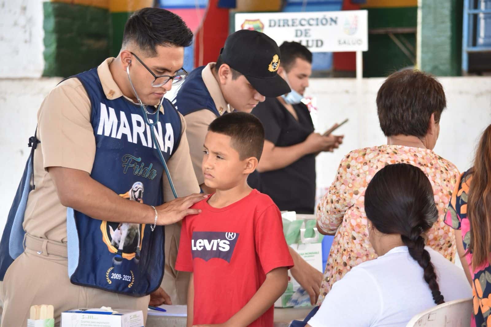 Jornada Médica en El Roble por parte de la Marina