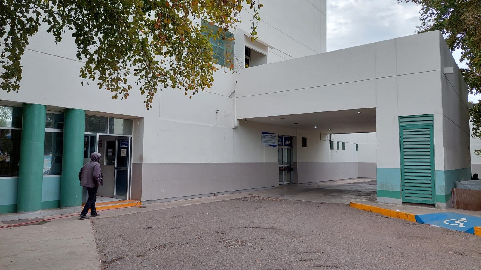 Área de urgencias del Hospital General de Los Mochis