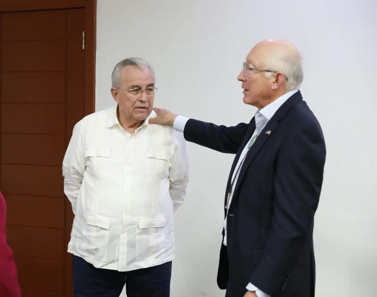 Rubén Rocha Moya y Ken Salazar