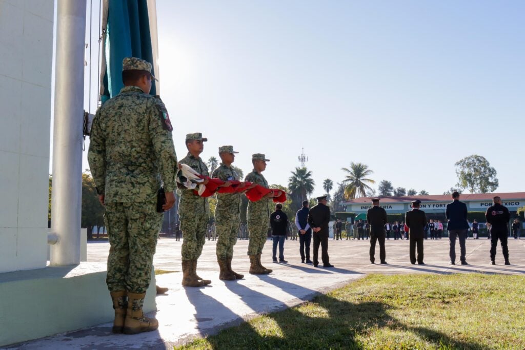 En Los Mochis celebran el aniversario de la creación del Ejército Mexicano