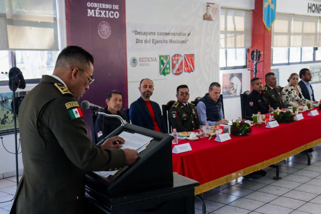 En Los Mochis celebran el aniversario de la creación del Ejército Mexicano