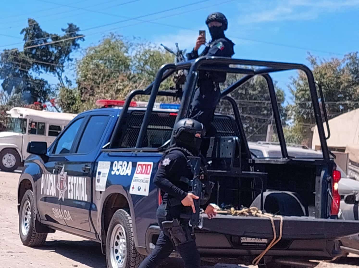 El delincuente no fue localizado a pesar del operativo que se implementó por parte de policías municipales.