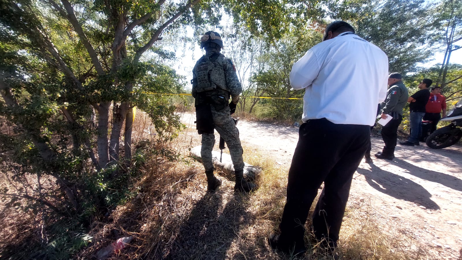 La víctima fue localizada asesinada y envuelta en una cobija.