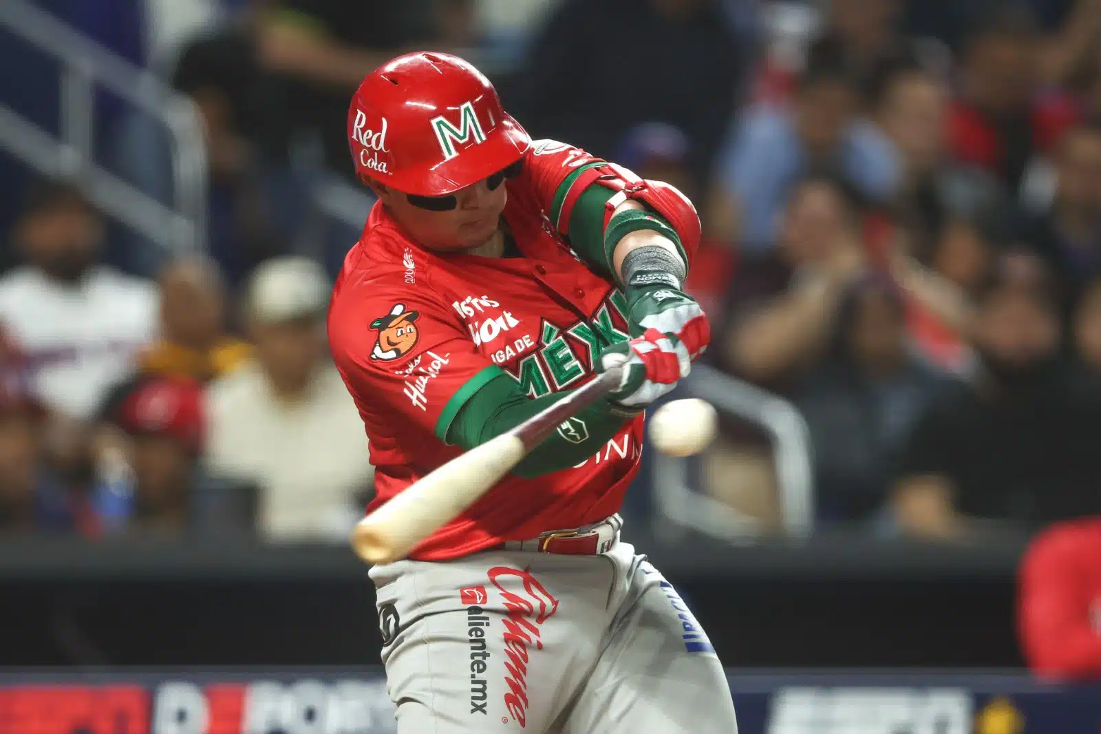 Jugadores de beisbol del equipo de México en la Serie del Caribe 2024
