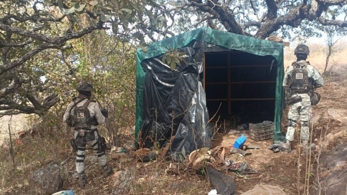 Campamento clandestino