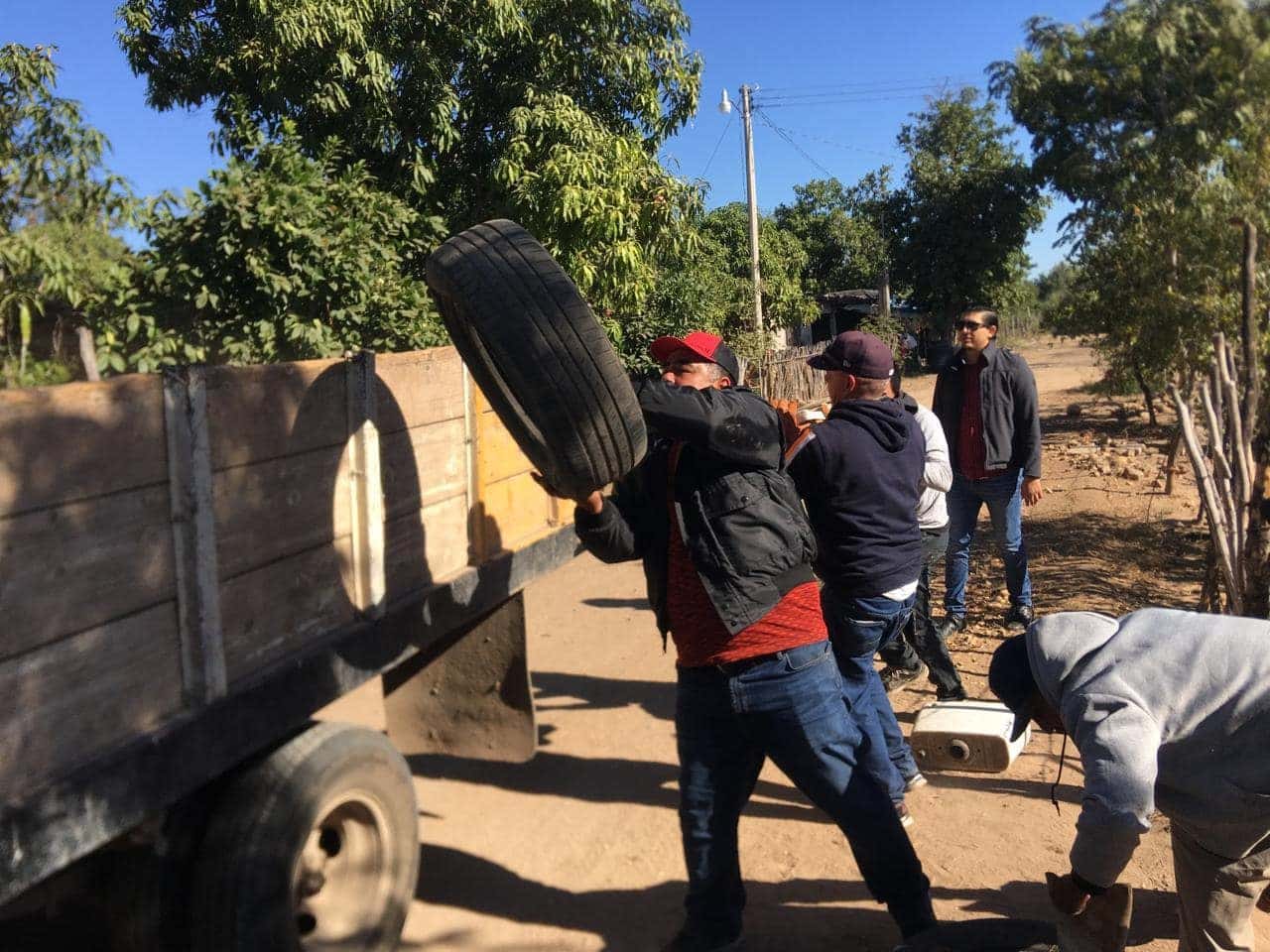 Pusieron en marcha una jornada de descacharrización masiva.