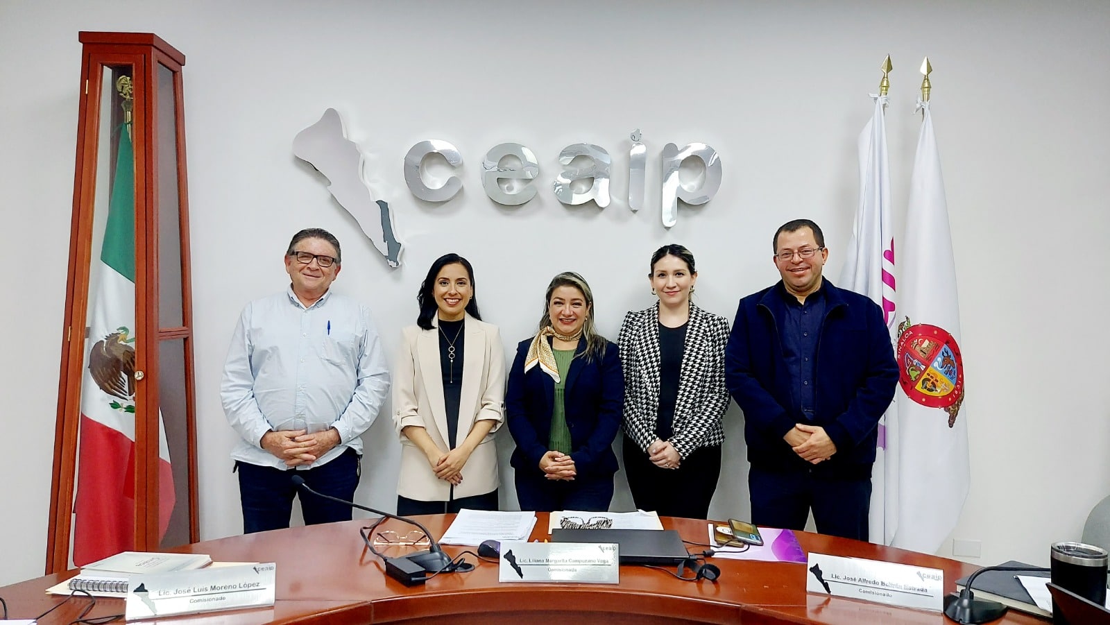 Por concurso se hicieron nombramientos en la Dirección Jurídica Consultiva y en la de Protección de Datos Personales. Foto: Ceaip.