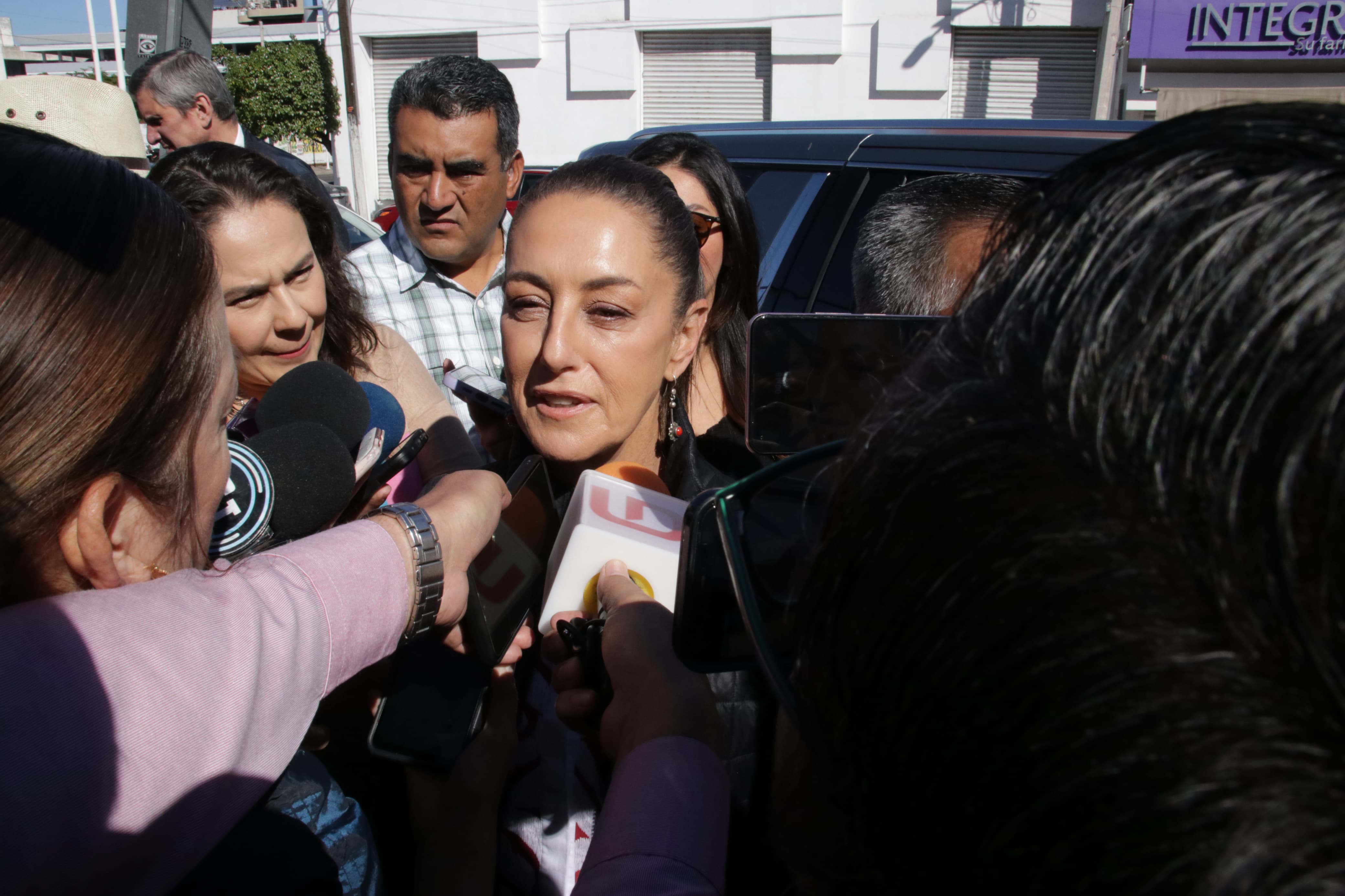 Claudia Sheinbaum Pardo en entrevista