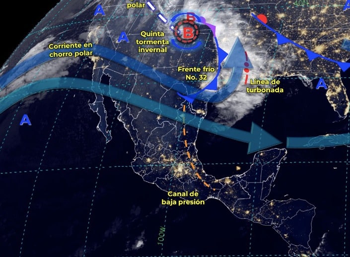 Clima mapa México
