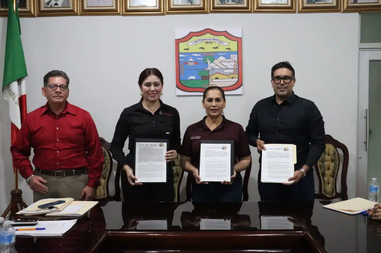 Coepriss firma convenio con ayuntamientos del sur de Sinaloa