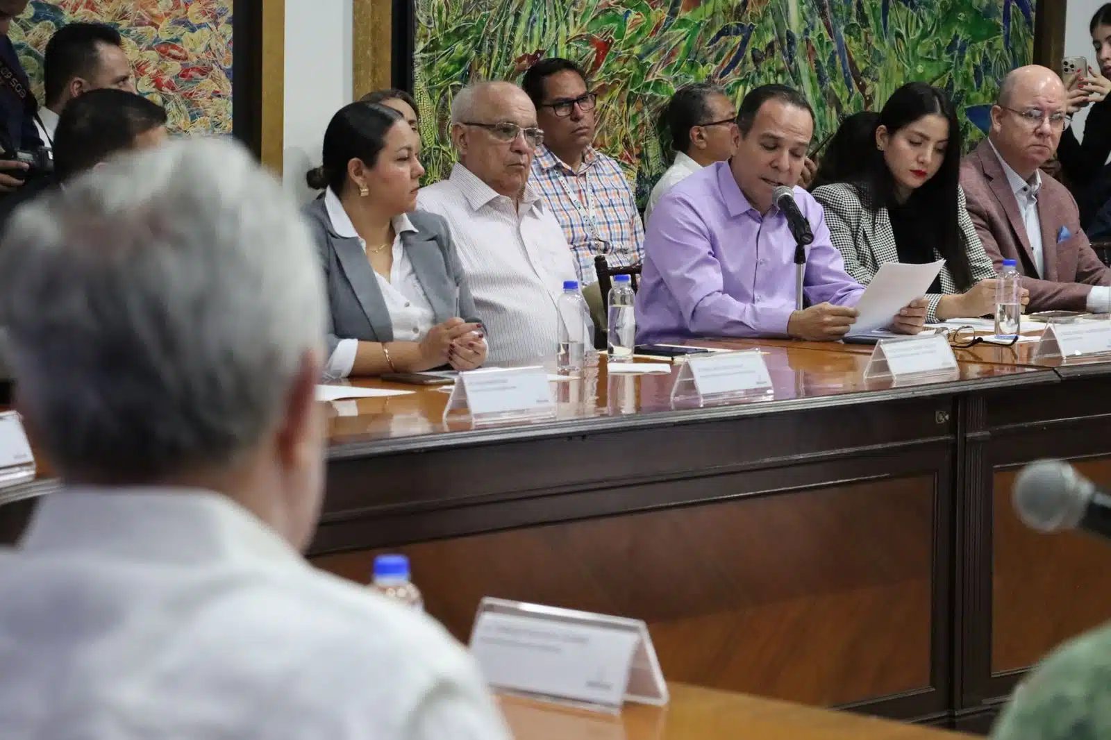 Reunión del Consejo Estatal de Seguridad Pública.