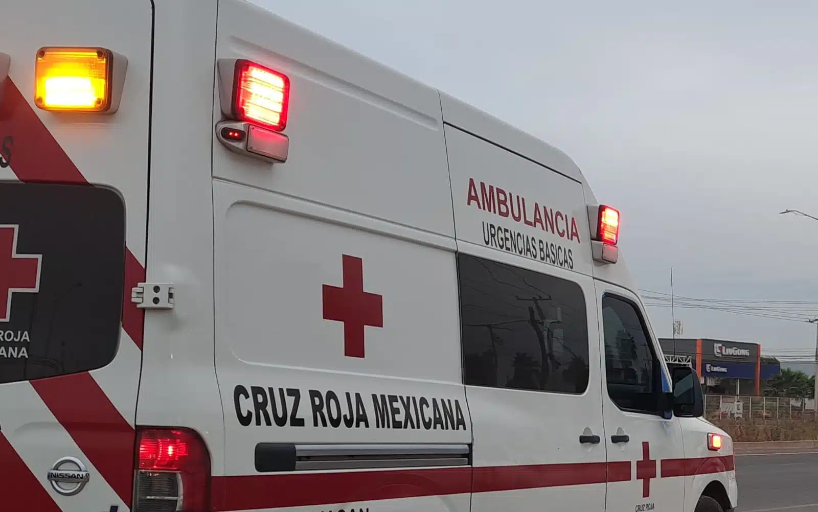 Ambulancia de la Cruz Roja de Culiacán