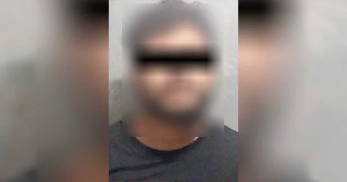 José Armando N., detenido por la portación de un arma de fuego en Culiacancito, Culiacán
