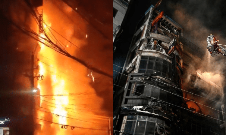 Incendio en edificio de Bangladesh deja 43 personas sin vida