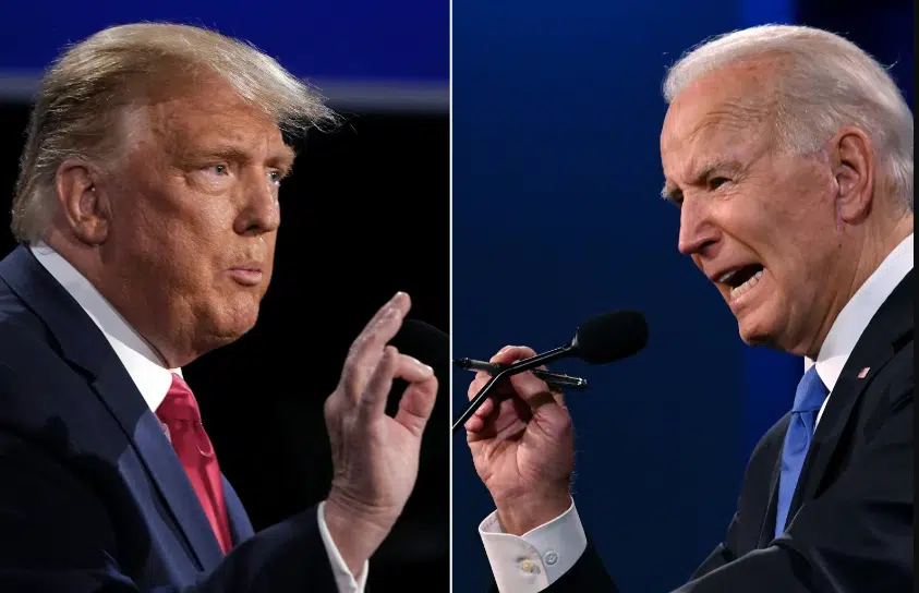 Donald Trump hace llamado a Joe Biden para debatir en público