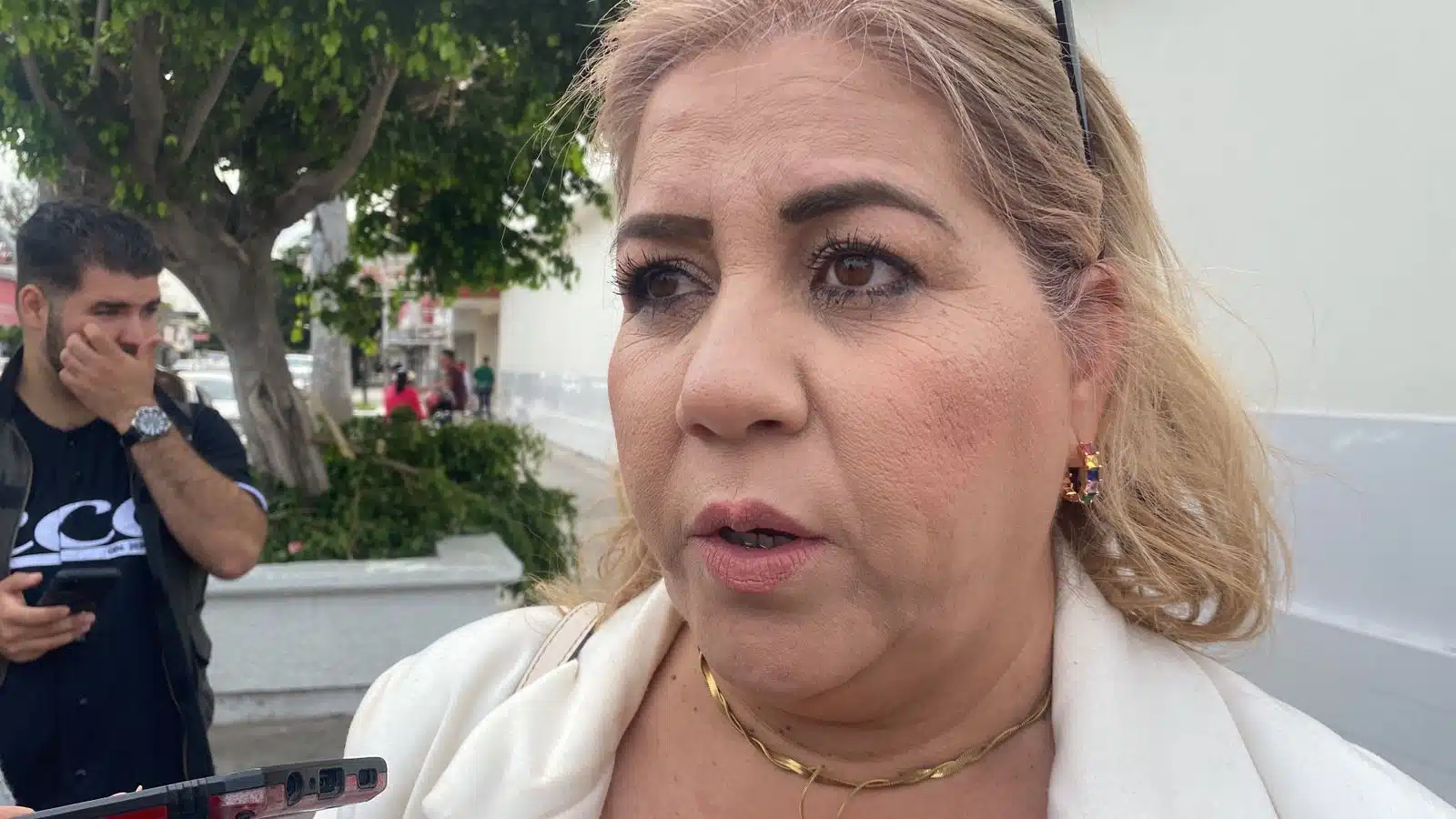 Dulcina Parra González, titular de la Oficina de Apoyo a Búsqueda de Personas Desaparecidas en Ahome
